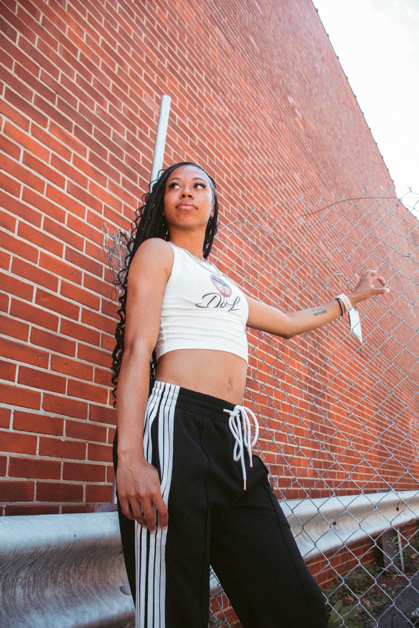 “Speak of Love” White Tank top