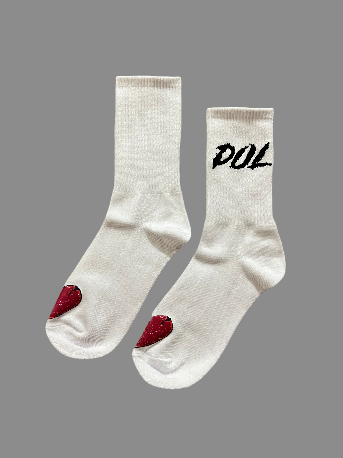 DOL White Crew Socks