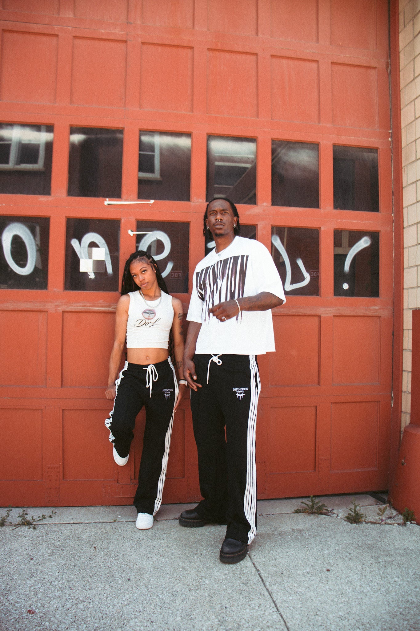 “Speak of love” Track pants