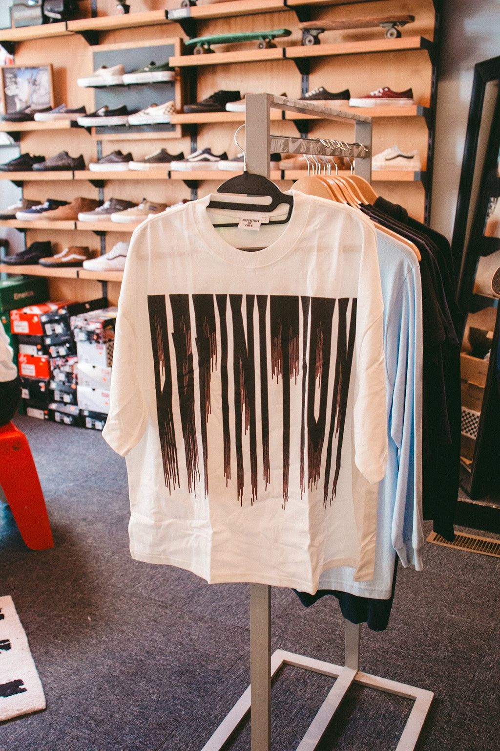 “Speak Of Love” Box Crop Tee White