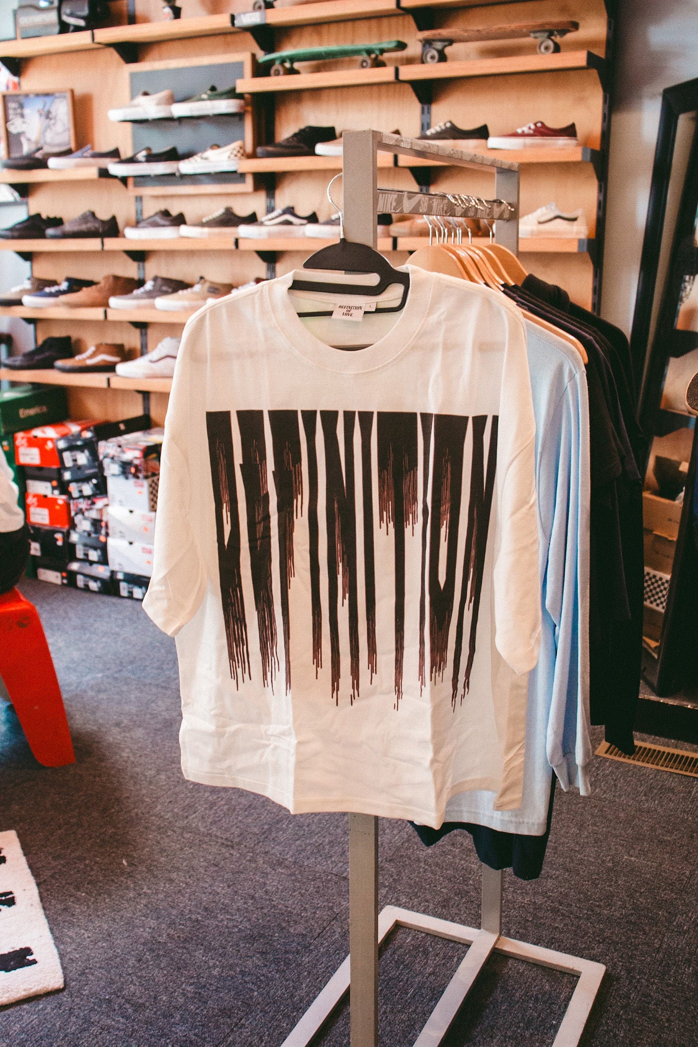 “Speak Of Love” Box Crop Tee White
