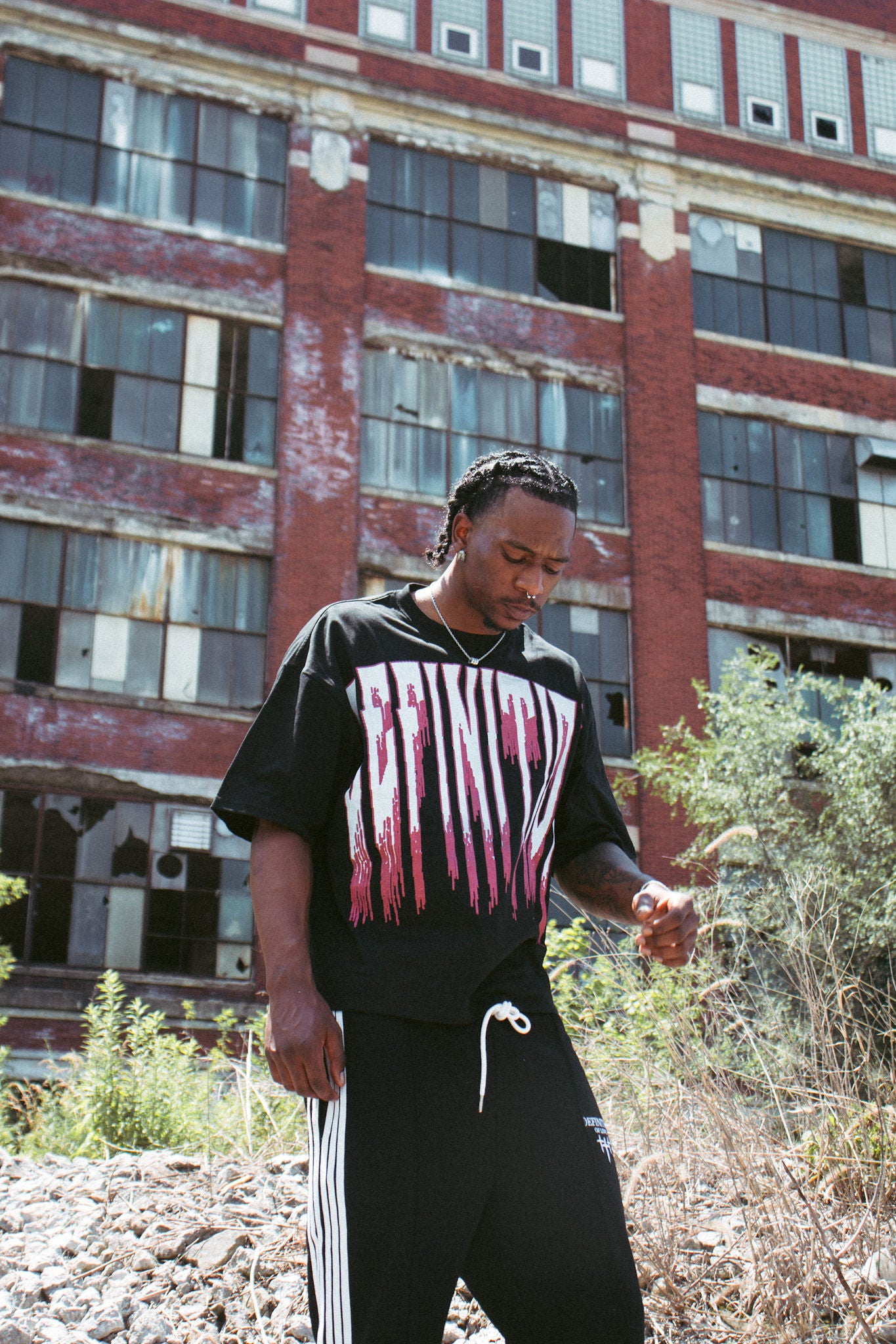 “Speak of love” Salmon Pink Box Crop