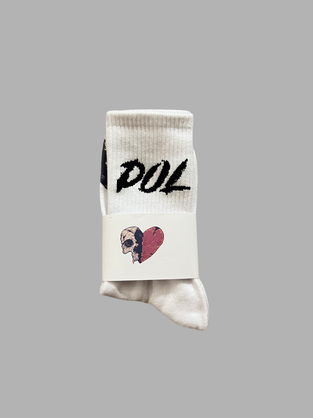 DOL White Crew Socks